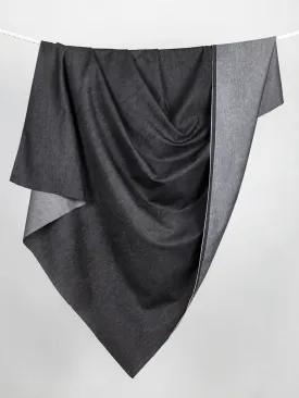 10.75oz Stretch Organic Cotton Denim - Black - Swatch