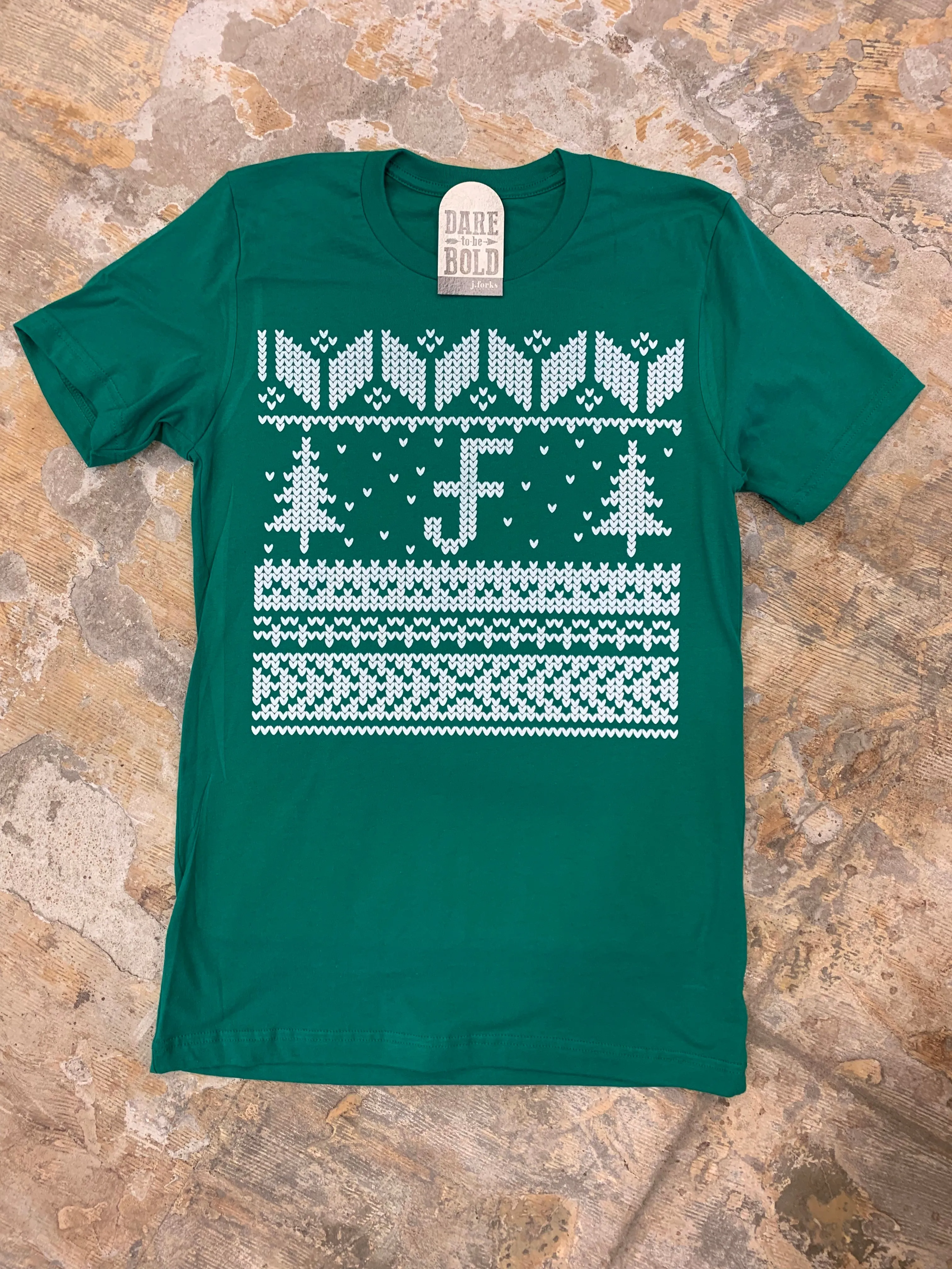 1449 Christmas Sweater Brand Tee
