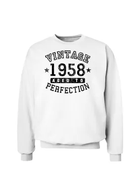 1958 - Vintage Birth Year Sweatshirt Brand