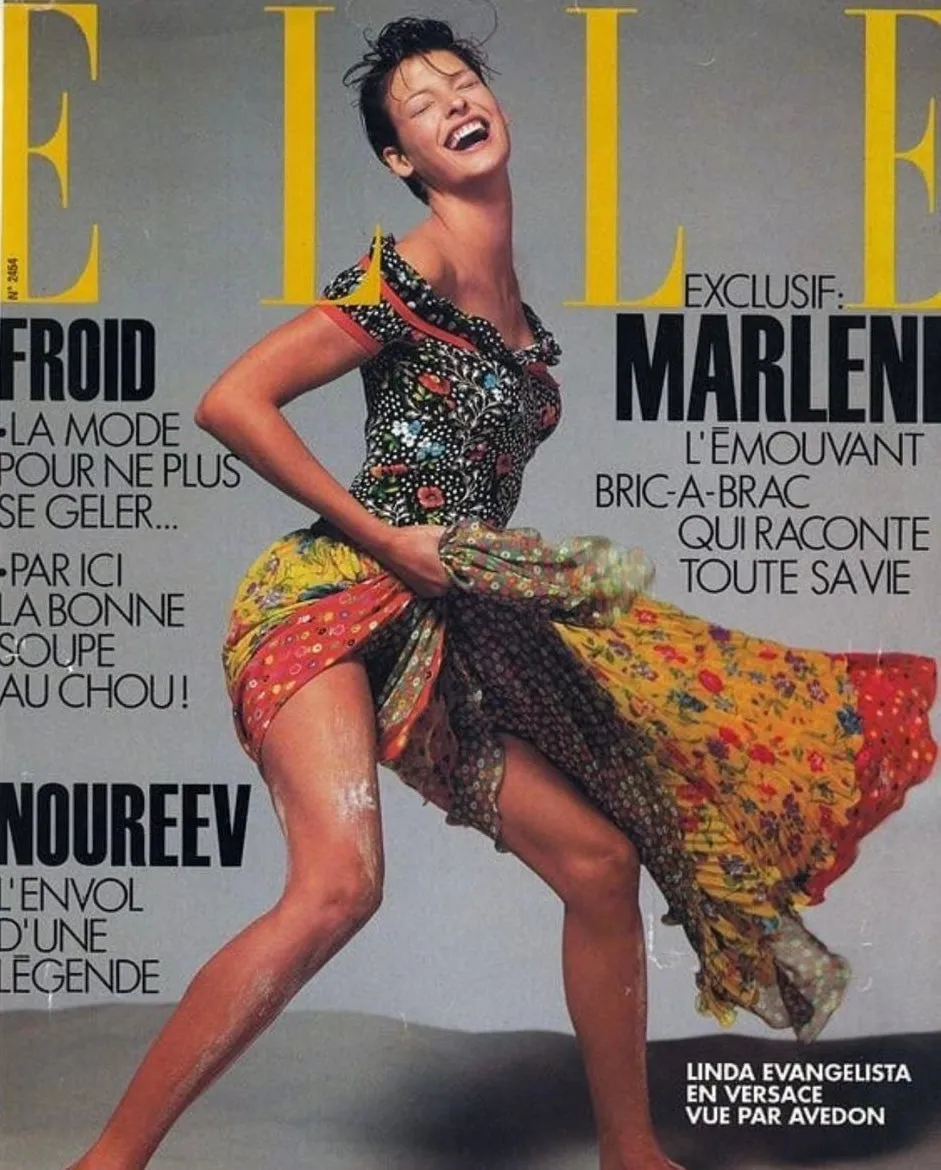 1993 Runway Documented Gianni Versace Couture Floral Blouse