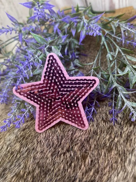 3" Sequin Star  Patch