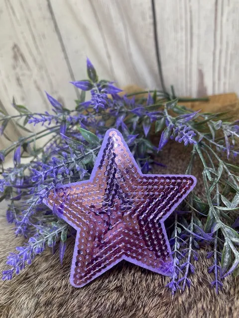 3" Sequin Star  Patch