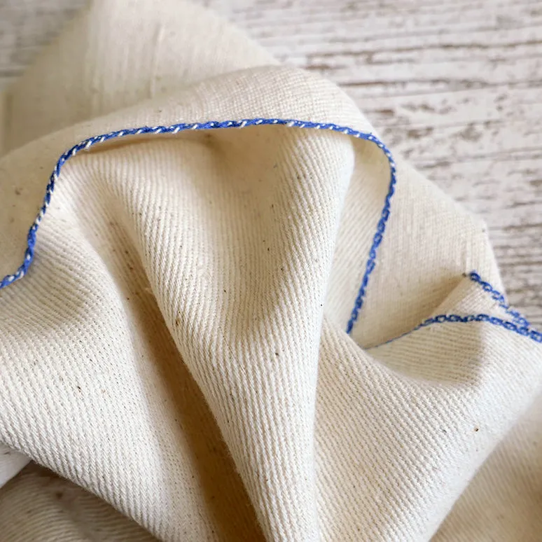 8.5oz Khadi Denim Natural