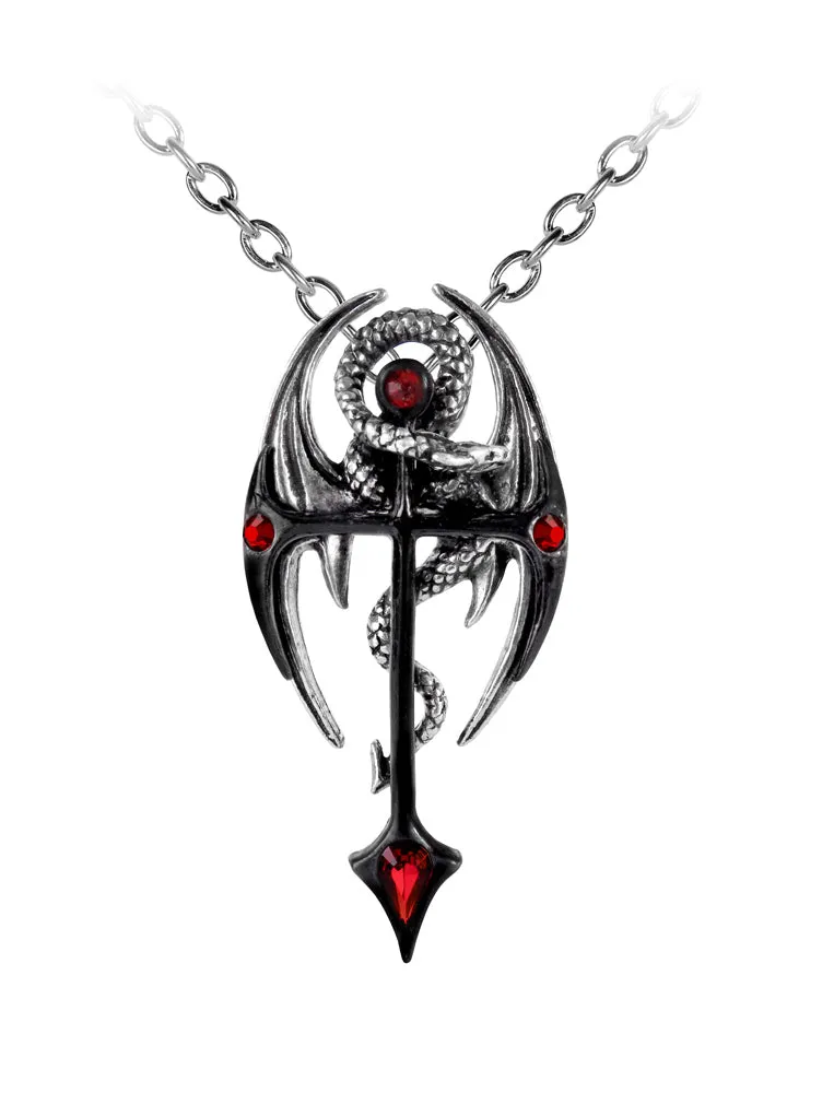 Alchemy Gothic Fashion Jewellery Draconkreuz Pendant