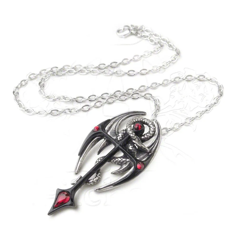 Alchemy Gothic Fashion Jewellery Draconkreuz Pendant