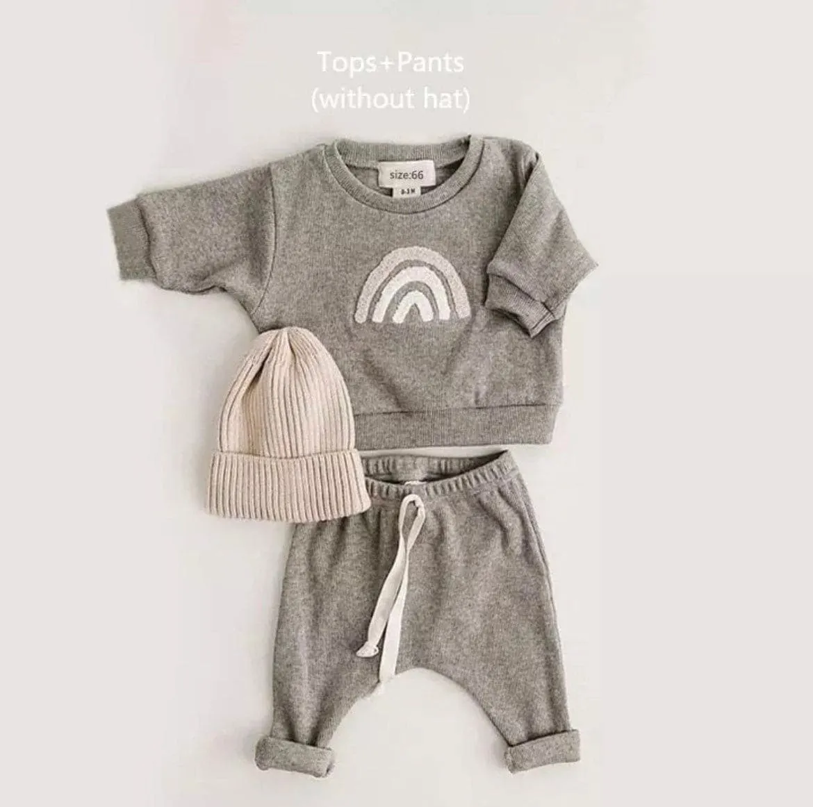 Baby Waffle Cotton Clothing Set