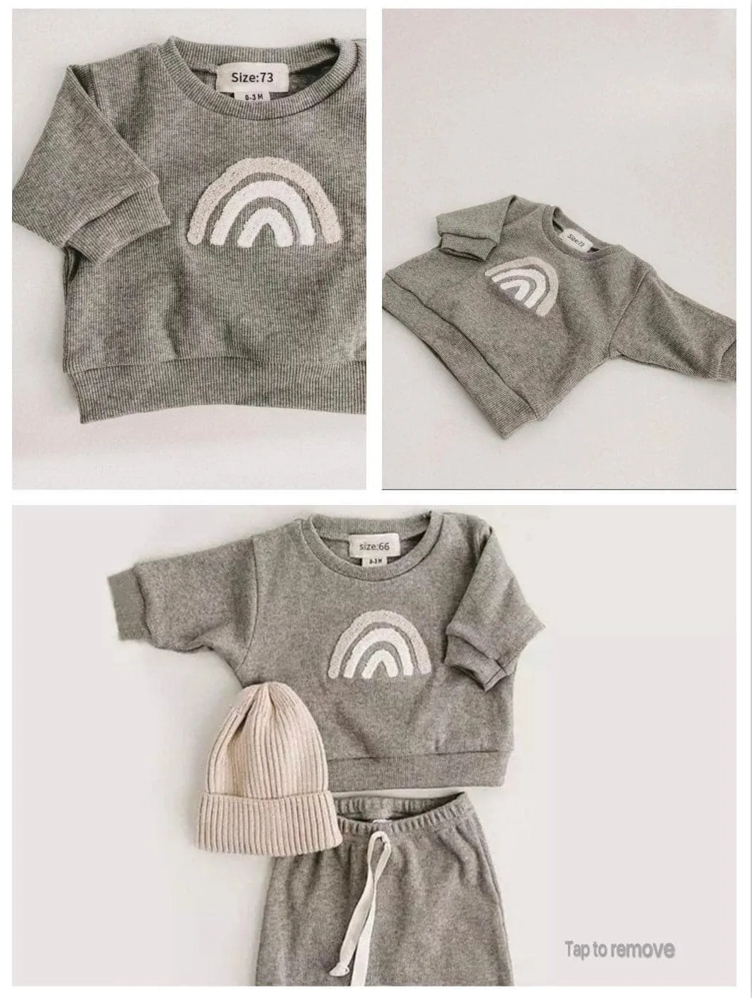 Baby Waffle Cotton Clothing Set