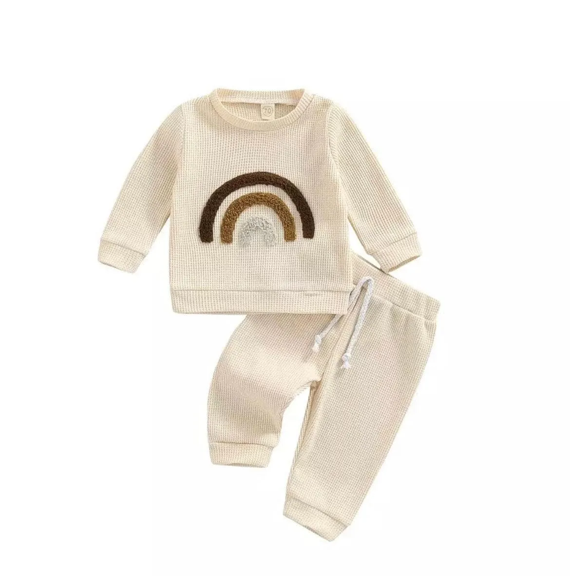 Baby Waffle Cotton Clothing Set