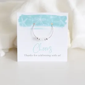 Beach Party Favors, Swarovski Wine Charms