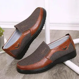 Breathable Fashion Soft Loafers Canvas Men's Casual Shoes #XS8605
