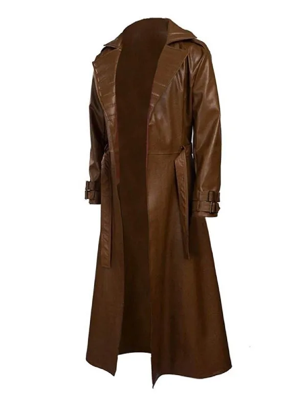 Channing Tatum Gambit Deadpool and Wolverine Leather Coat