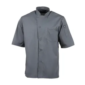 Chef Works Valais Signature Series Unisex Chefs Jacket Grey XL