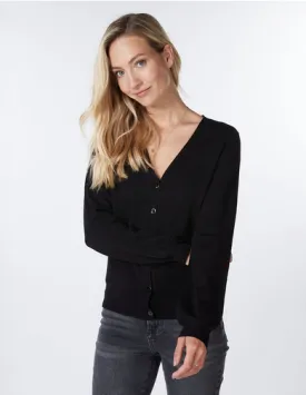 Classic Black V-Cardi