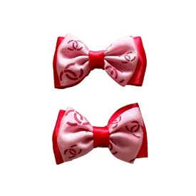Clip-On Double Mini Bows