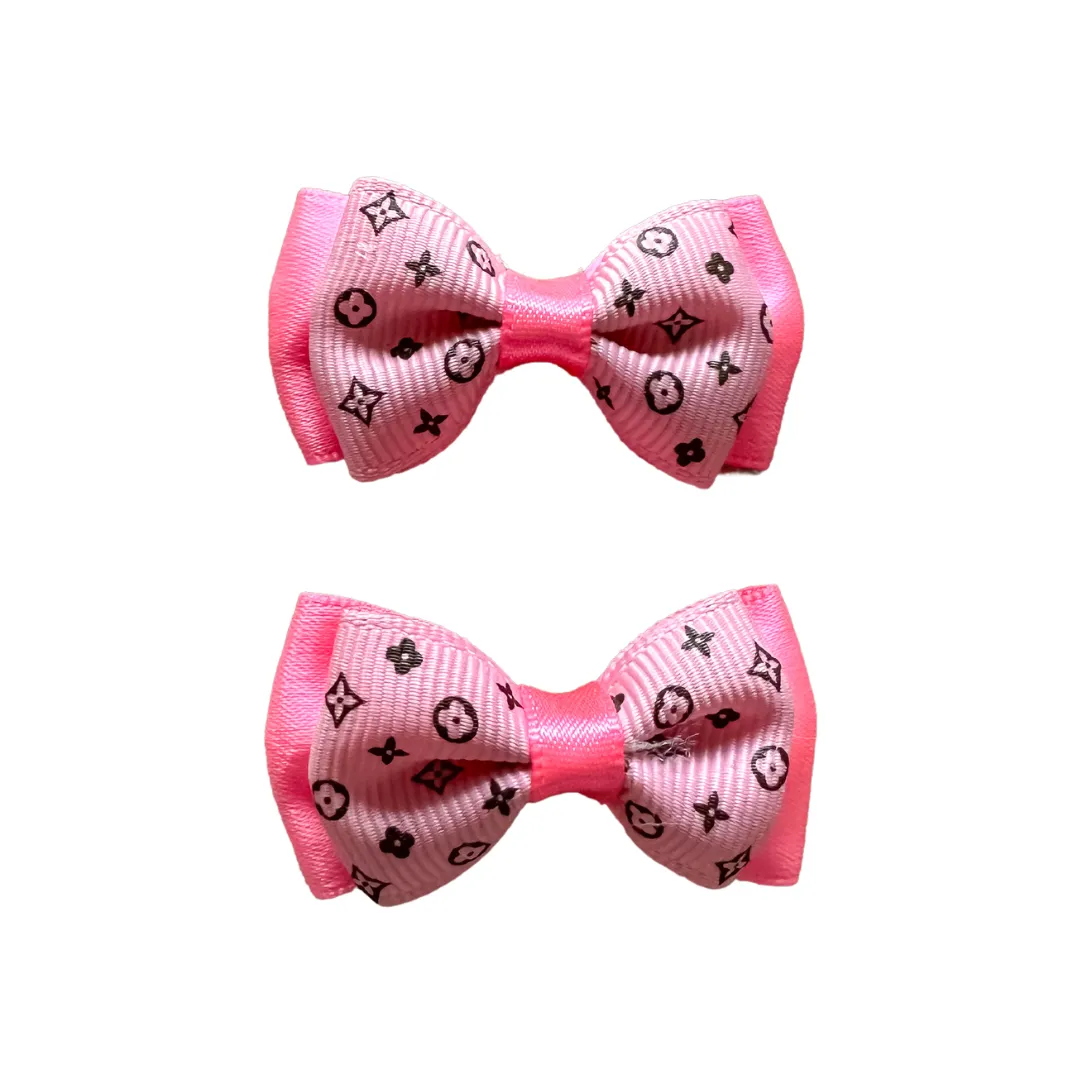 Clip-On Double Mini Bows