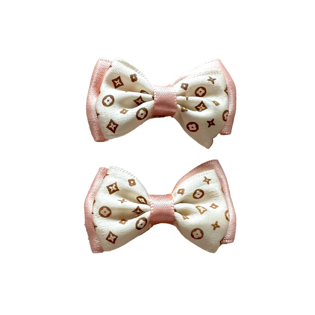 Clip-On Double Mini Bows