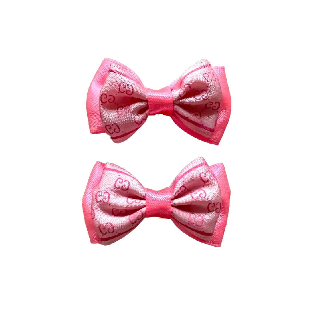 Clip-On Double Mini Bows