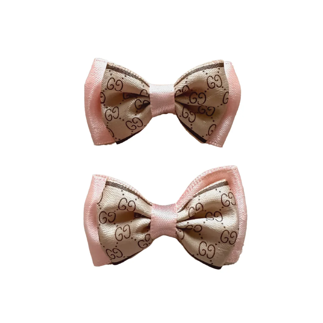 Clip-On Double Mini Bows