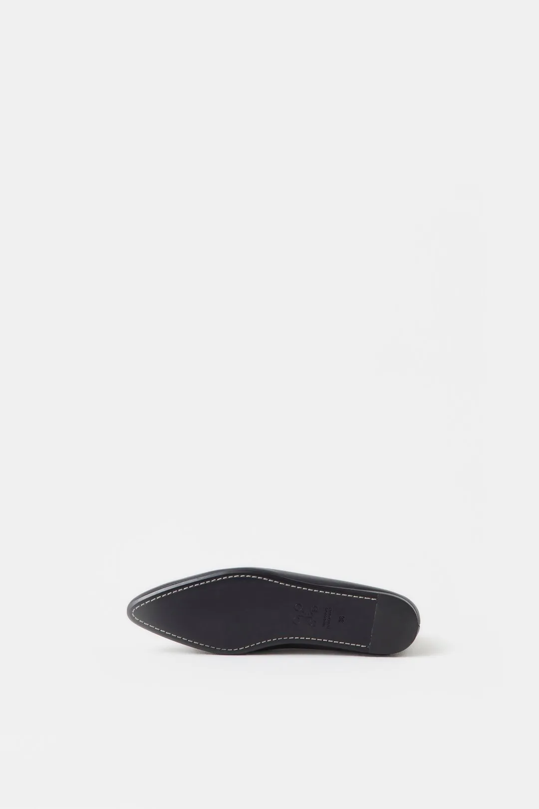 CLOSED WOMENS BALLET FLATS AUS LEDER - BLACK