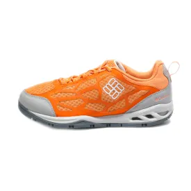 Columbia Sport Shoes Leather Orange Colour For Women