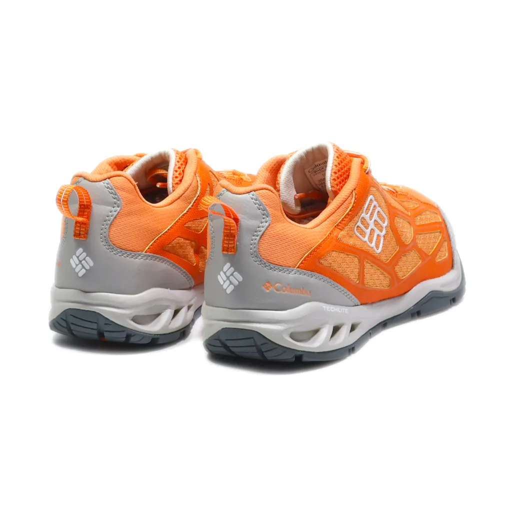 Columbia Sport Shoes Leather Orange Colour For Women