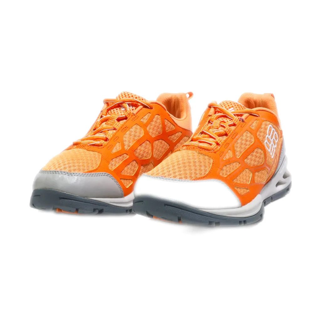 Columbia Sport Shoes Leather Orange Colour For Women