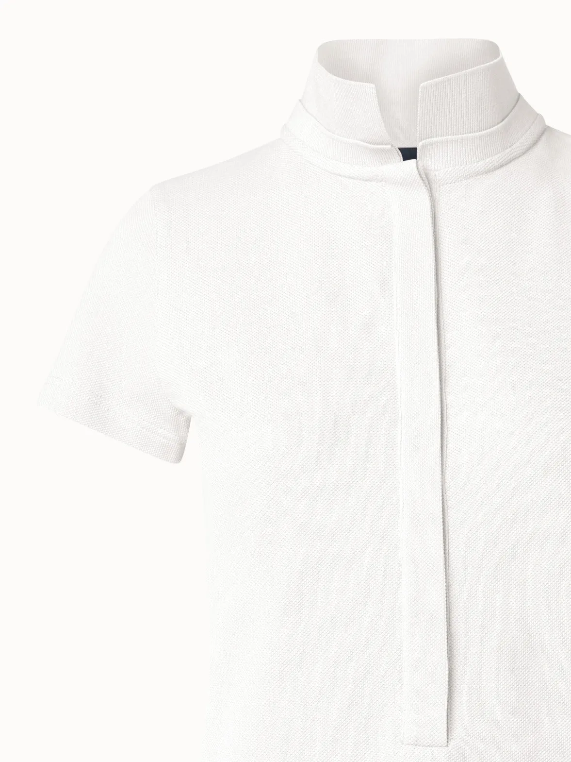 Cotton Knit Polo Shirt