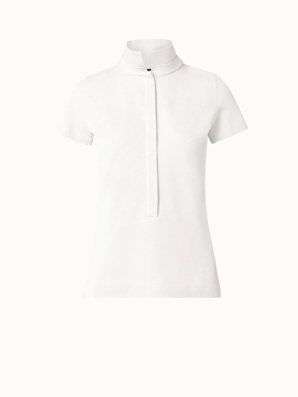 Cotton Knit Polo Shirt
