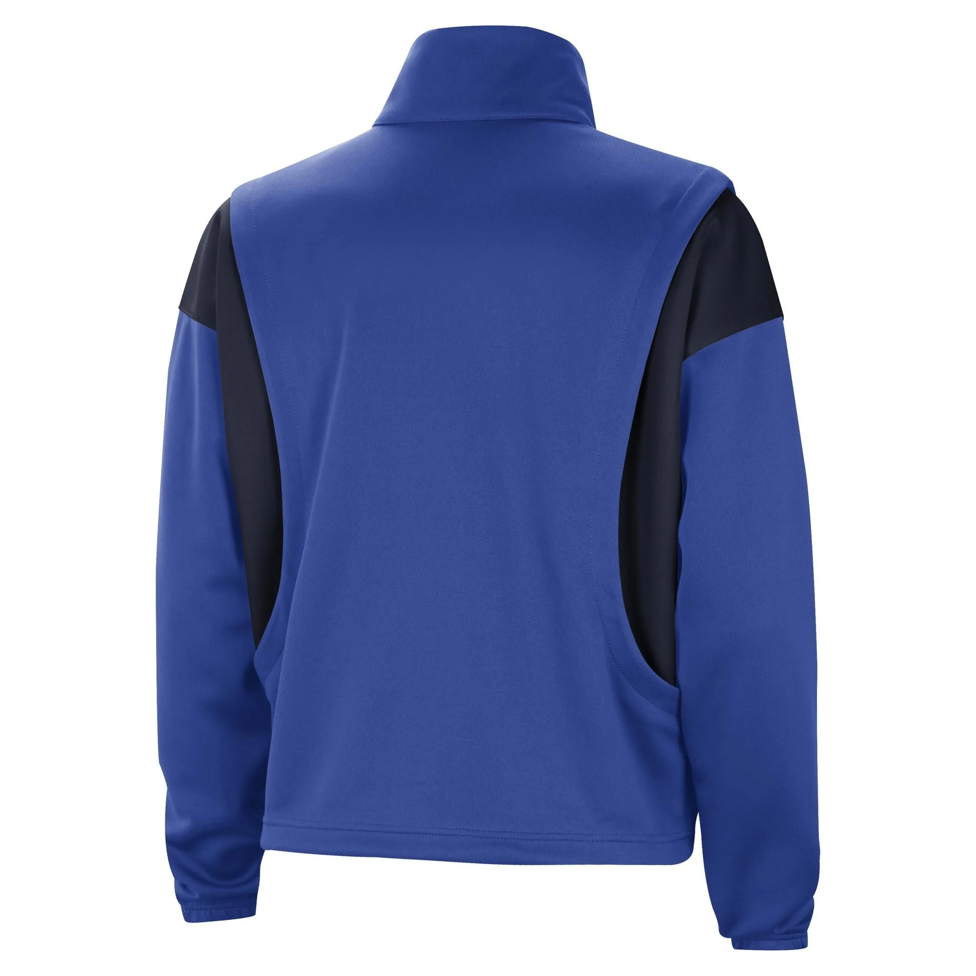 DALLAS MAVERICKS NIKE WOMEN'S ROYAL BLUE FULL-ZIP RETRO JACKET
