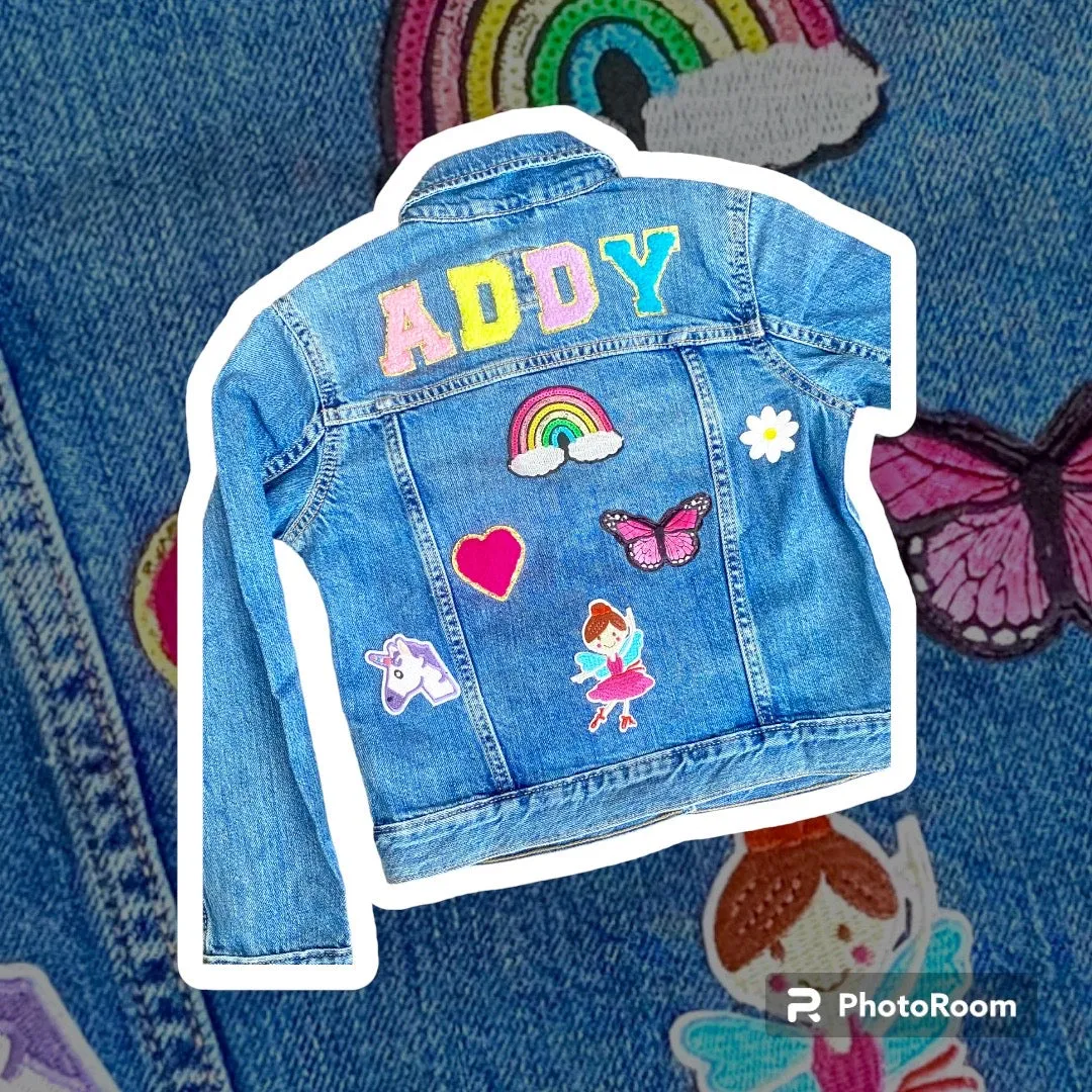 Denim KIDS CUSTOM Jean Jackets | Toddler Jackets