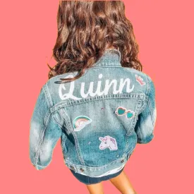 Denim KIDS CUSTOM Jean Jackets | Toddler Jackets