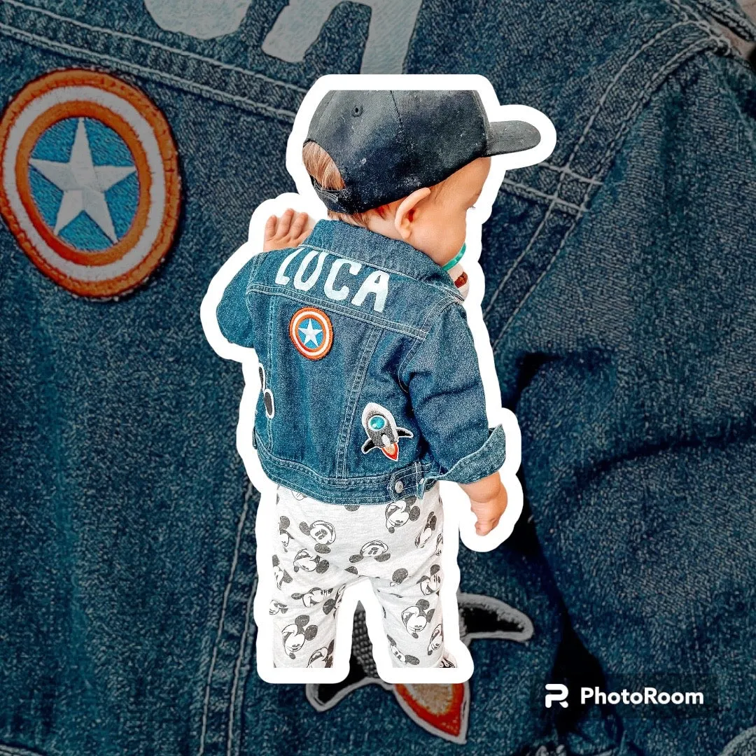 Denim KIDS CUSTOM Jean Jackets | Toddler Jackets
