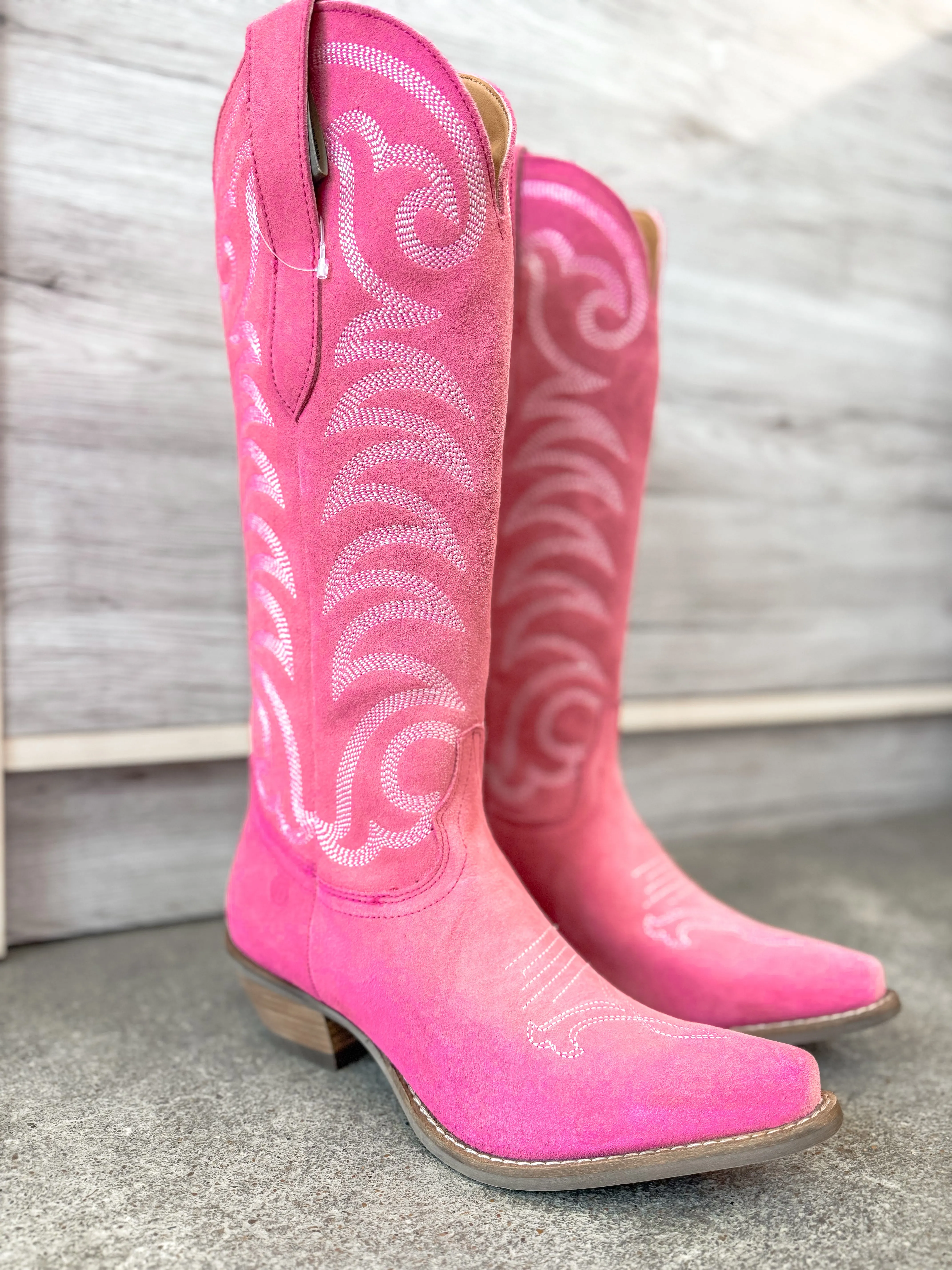 Dingo Boots-Movin On-Pink
