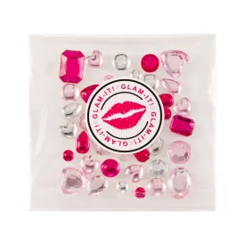 DIY Stick On Mixed Crystals – PINK