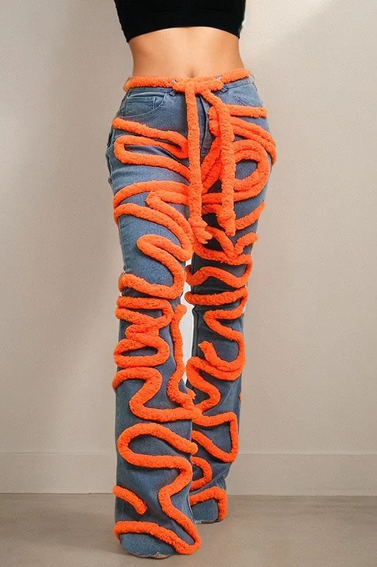 EM Spiral Denim Dynamism Jeans
