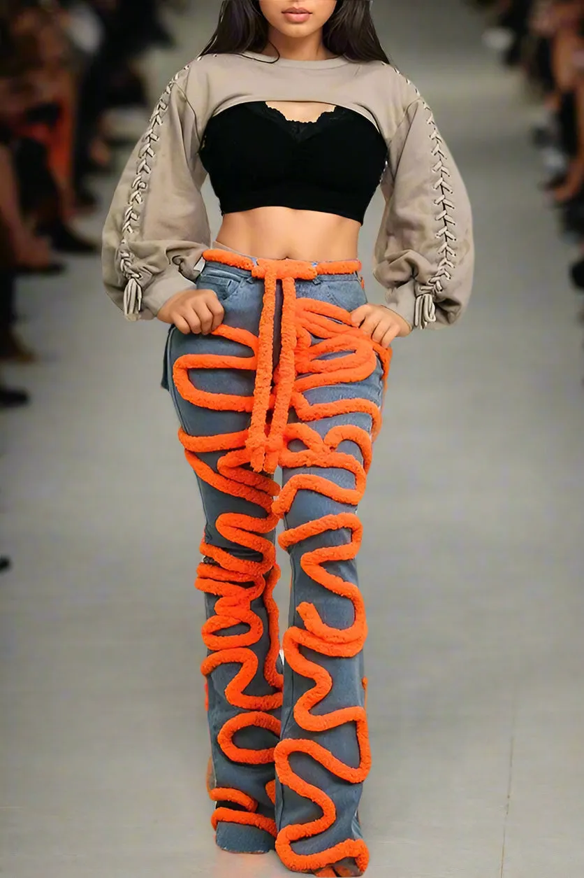 EM Spiral Denim Dynamism Jeans