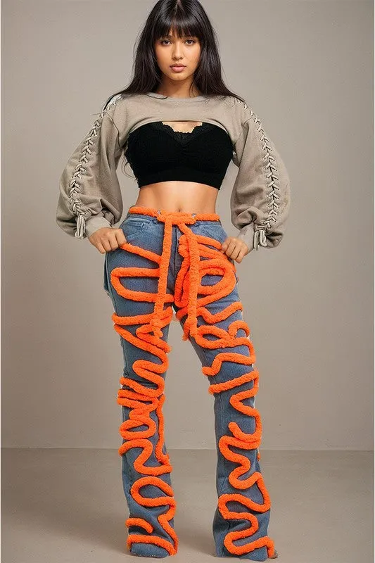 EM Spiral Denim Dynamism Jeans