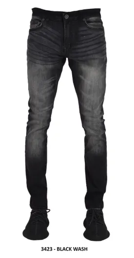 FASHION DENIM (3423 - BLK WASH) FW'23 CLEAN WASH DENIM
