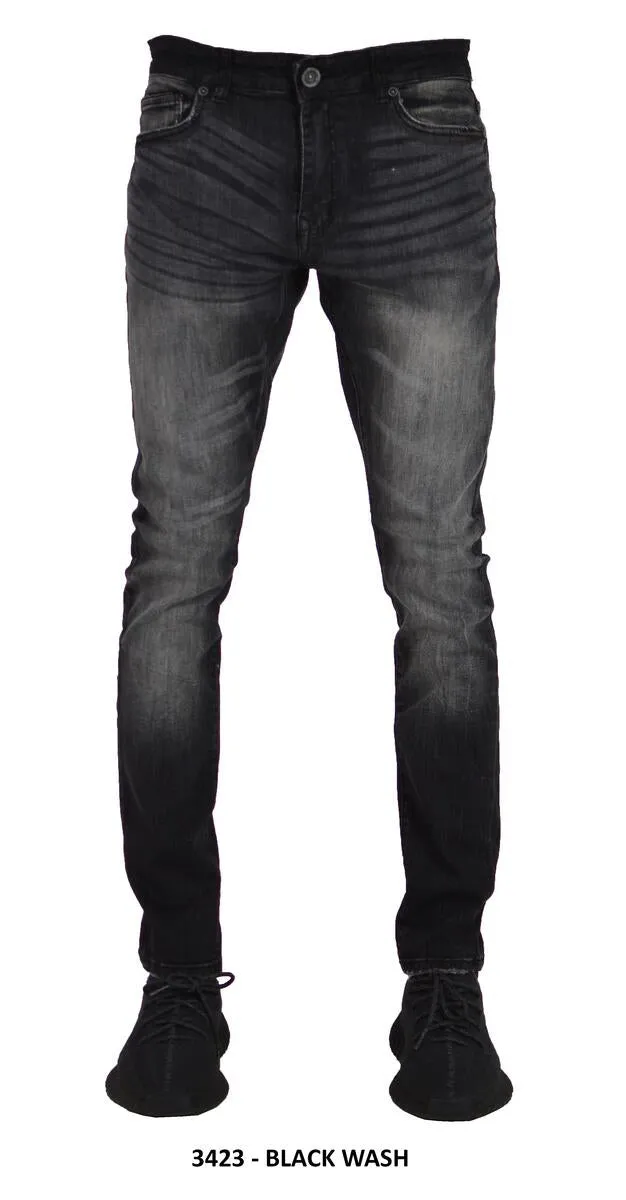 FASHION DENIM (3423 - BLK WASH) FW'23 CLEAN WASH DENIM