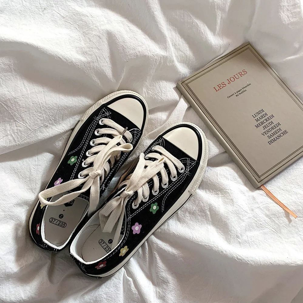 Flower Canvas Shoes AD11033