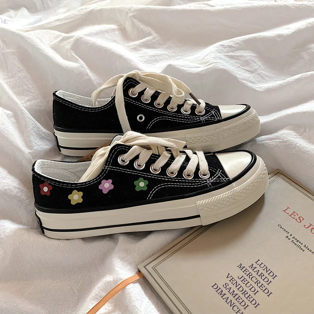 Flower Canvas Shoes AD11033