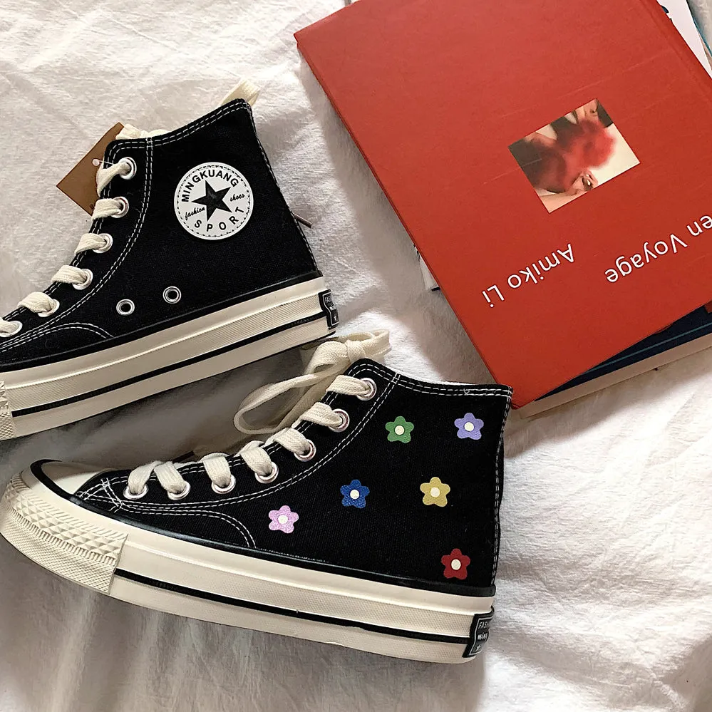 Flower Canvas Shoes AD11033
