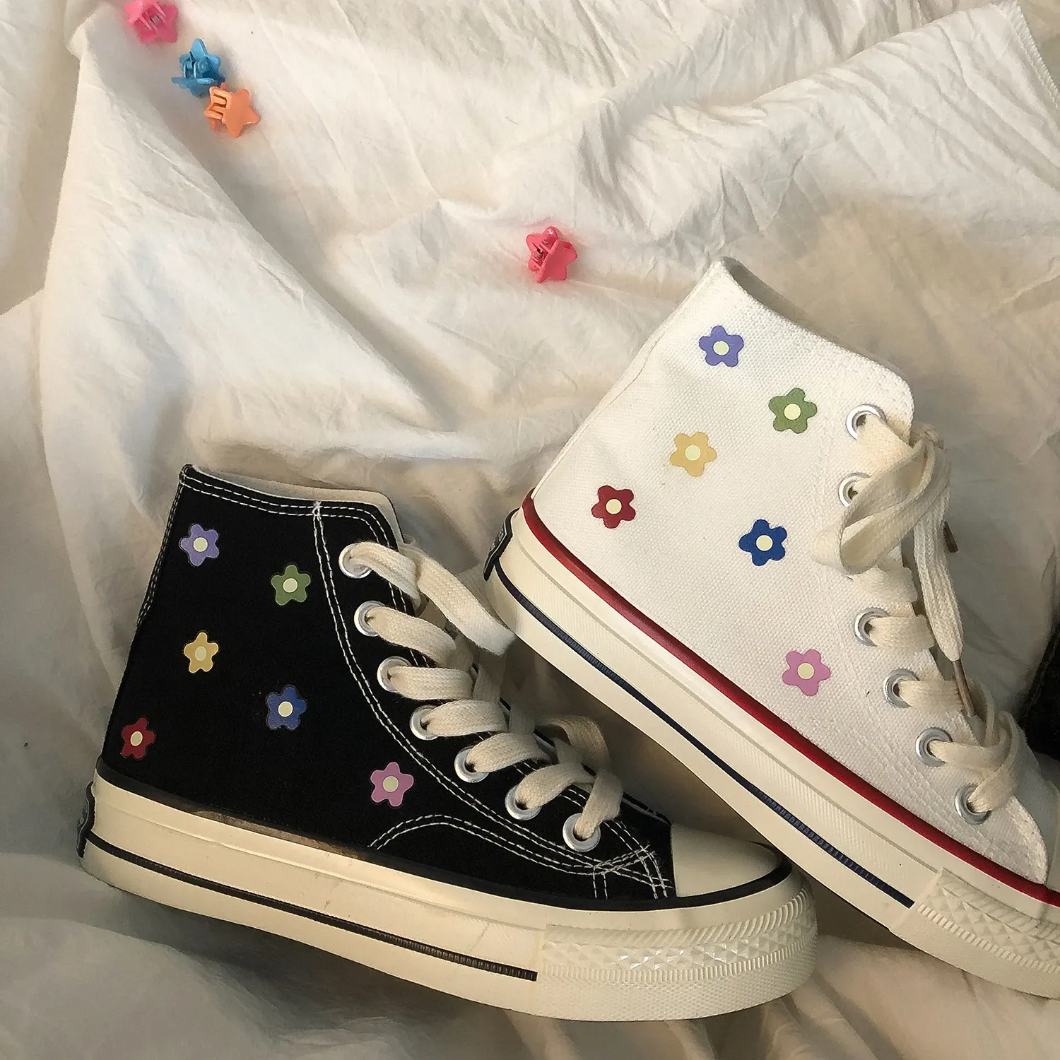 Flower Canvas Shoes AD11033