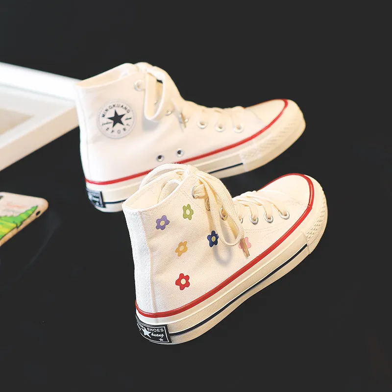 Flower Canvas Shoes AD11033