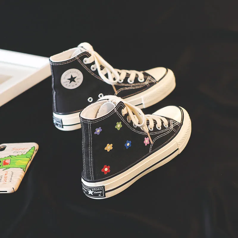 Flower Canvas Shoes AD11033