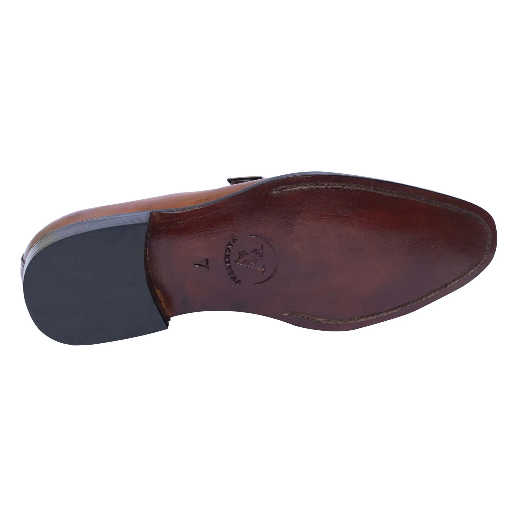 Handmade Men's Brown Leather Shoes