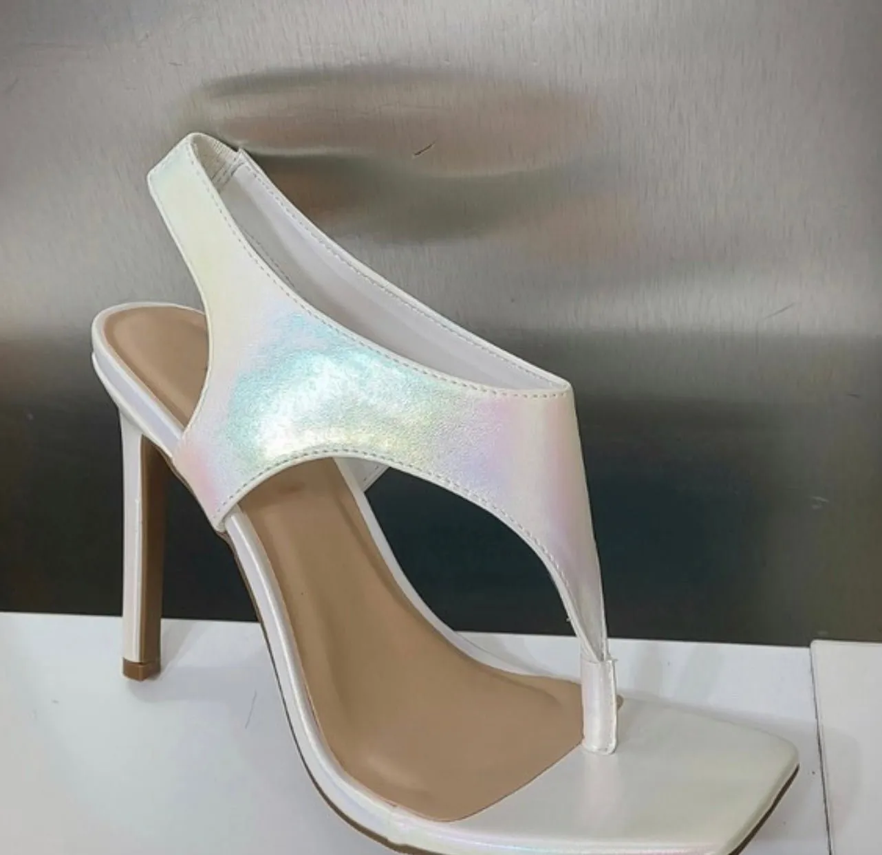 Iridescent Sandals