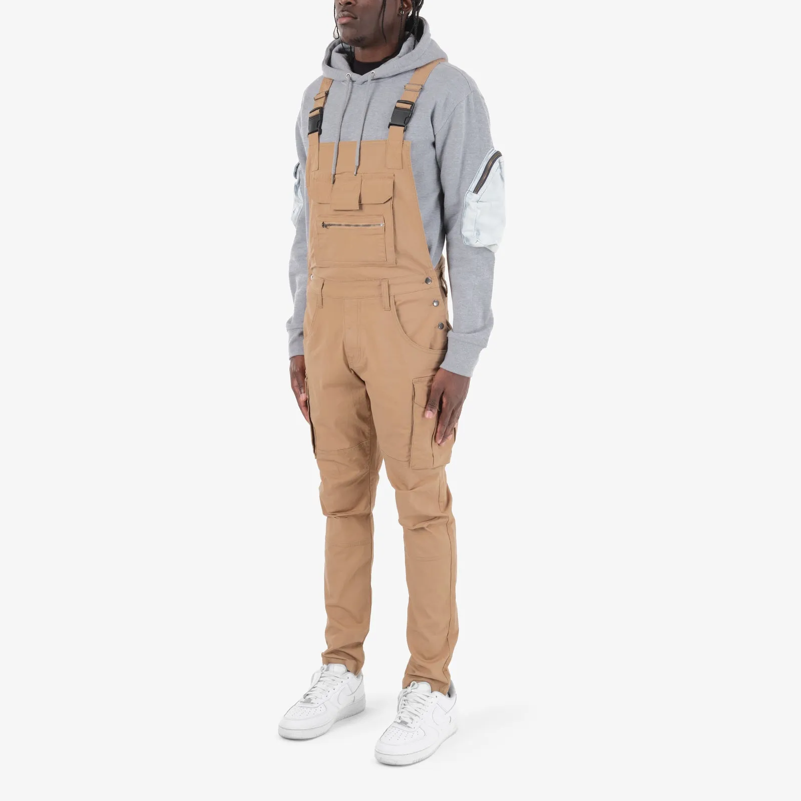 KHAKI OVERALLS