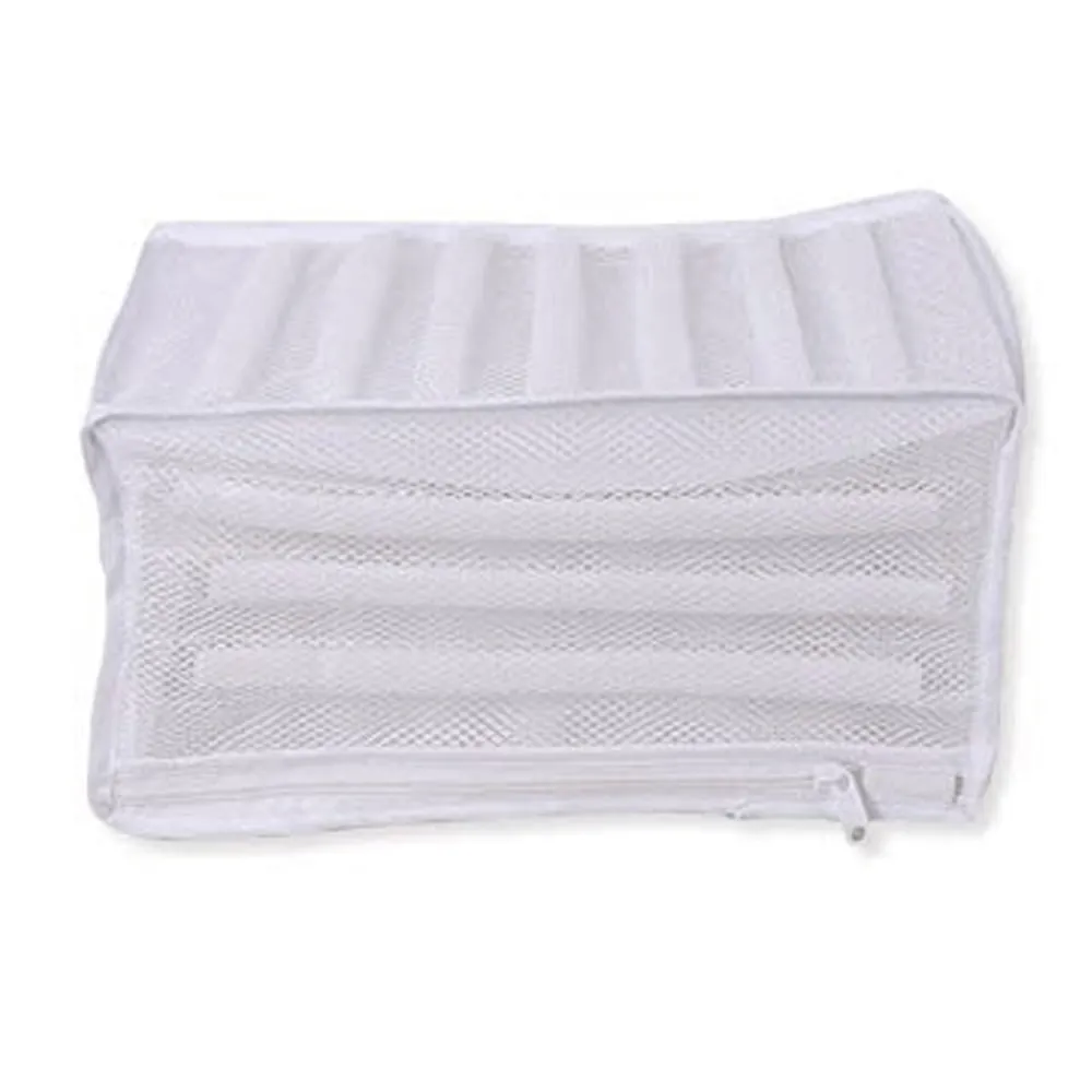 Laundry Footwear Sneaker Washer Dryer White Mesh Wash Bag Shoe Lingerie Clothes