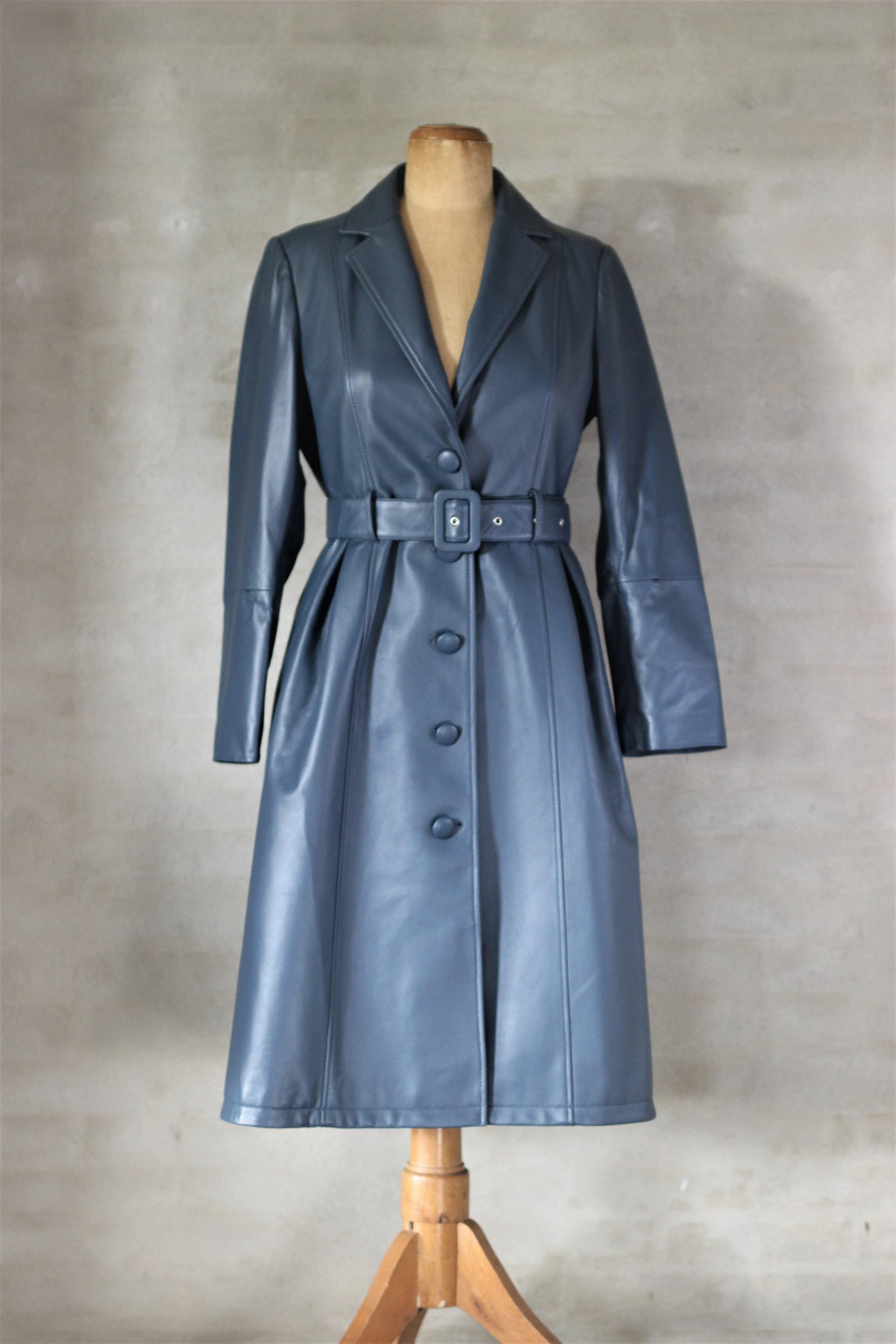 LAURA Trench Coat Dark Blue PRE-ORDER
